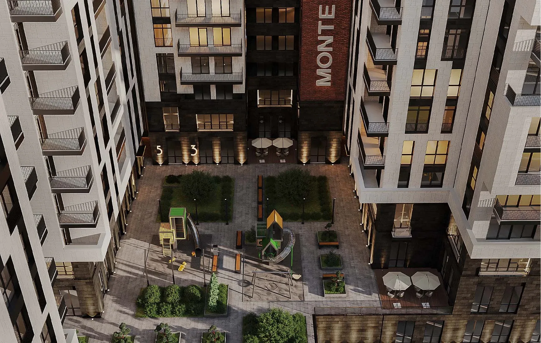 Monte residential complex offers a host of amenities: